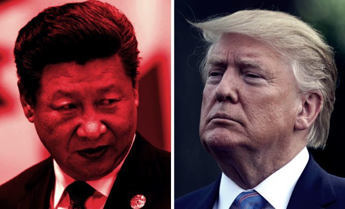 xi trump koronawirus z Wuhan