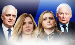 Jarosław Gowin, Anna Kornecka, Olga Semeniuk, Jarosław Kaczynski