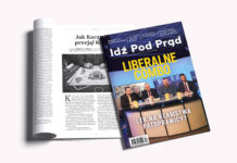 Liberalne Combo – lek na kłamstwa patoprawicy? Okładka magazynu Idź Pod Prąd, grudzień 2025 Liberalne Combo